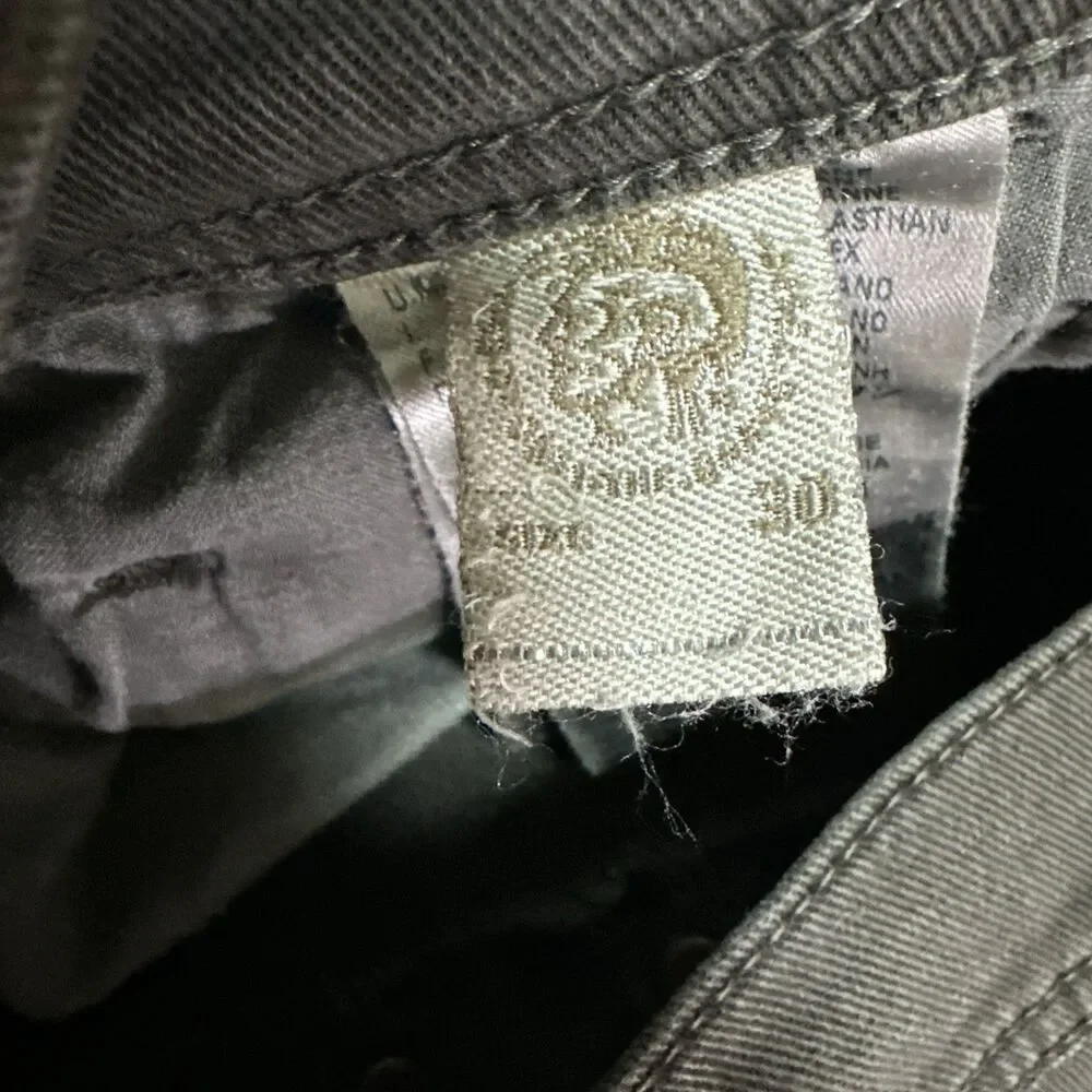 Diesel Tepphar Slim Carrot Jeans Mens Size 30 Gray Stretch Denim Pants